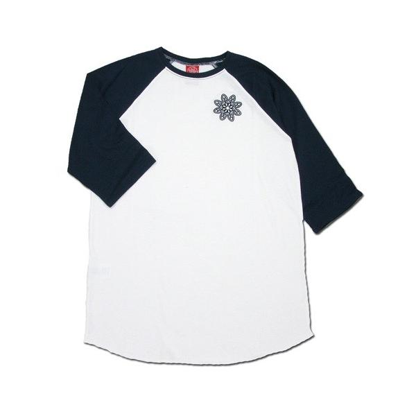 Tokyo Hemp Connection (トウキョウヘンプコネクション) BASEBALL TEE ヘンプオーガニックコットン 3/4 スリーブ ベースボール Tシャツ / NAVY