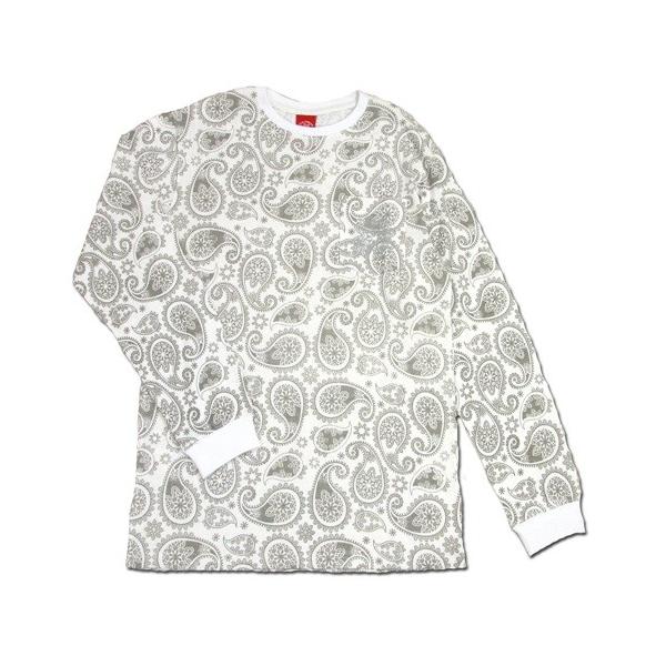 Tokyo Hemp Connection (トウキョウヘンプコネクション) JERRY TEE LS P ヘンプオーガニックコットン ロングスリーブ Tシャツ / OFF x GRAY｜GREEN PLANET グリーンプラネット 7,810円
