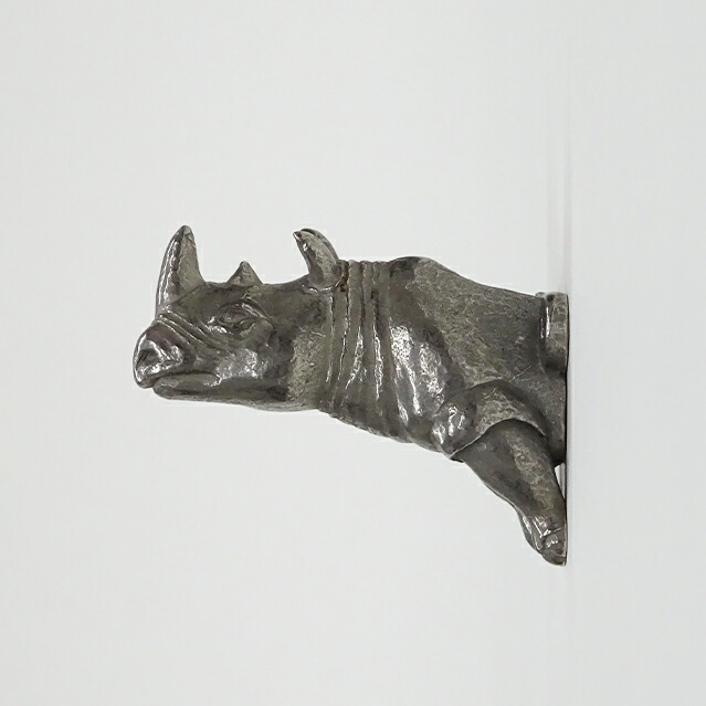 楽天市場】ネコのフック 壁付 木ネジ付 ステンレス 村中保彦 取っ手