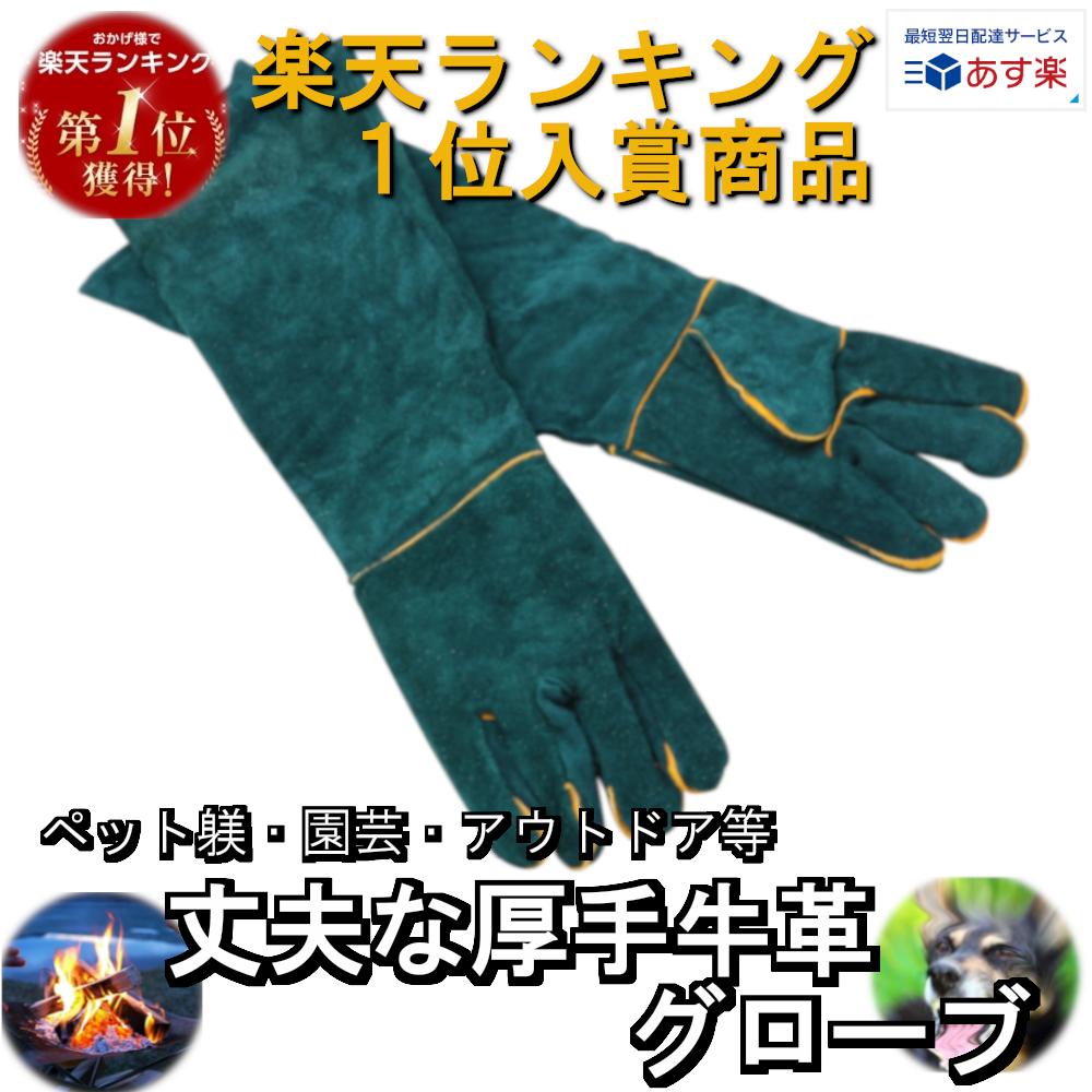 楽天市場】【楽天ランキング入賞】ペットグローブ 噛みつき 手袋 厚手