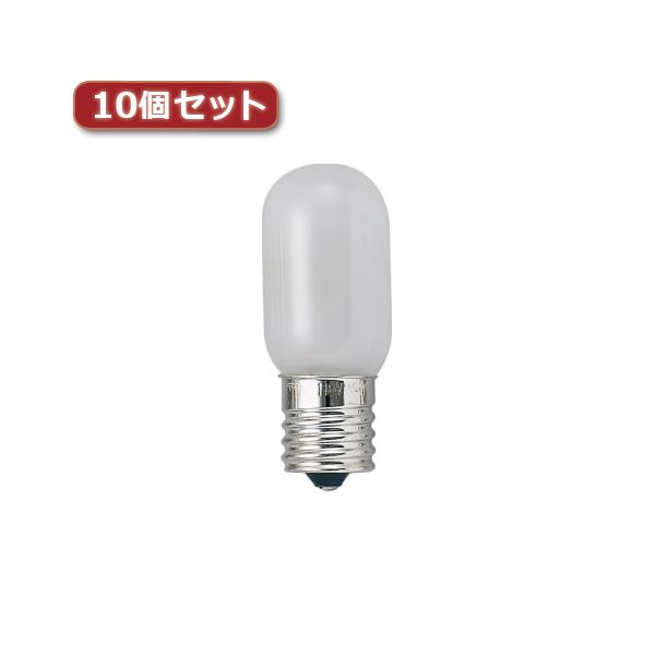 最大48%OFFクーポン 朝日電器 ナツメ球 長寿命タイプ G-L10NB W 1