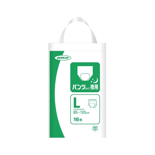 （まとめ） 大公ネピア ネピアテンダーパンツタイプ夜用 L16枚【×2仕掛ける】