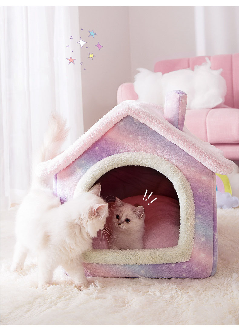 市場 ペットハウス 犬小屋 用 犬 室内用 三角屋根 折りたたみ 猫