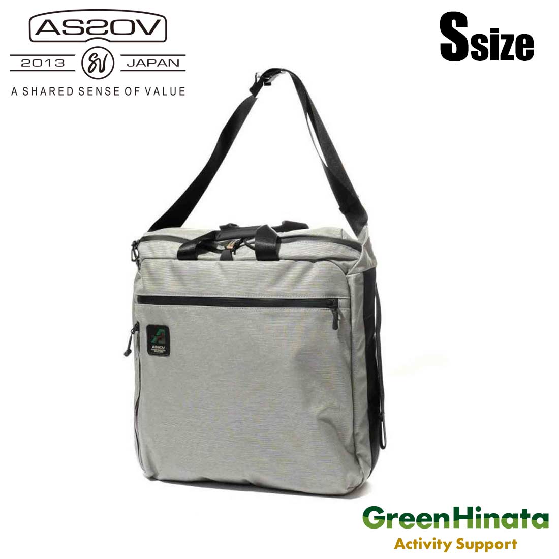 【国内正規品】 アッソブ スタンダード トート ショルダー S ショルダーバック ASSOV STANDARD TOTE SHOULDER S -GY