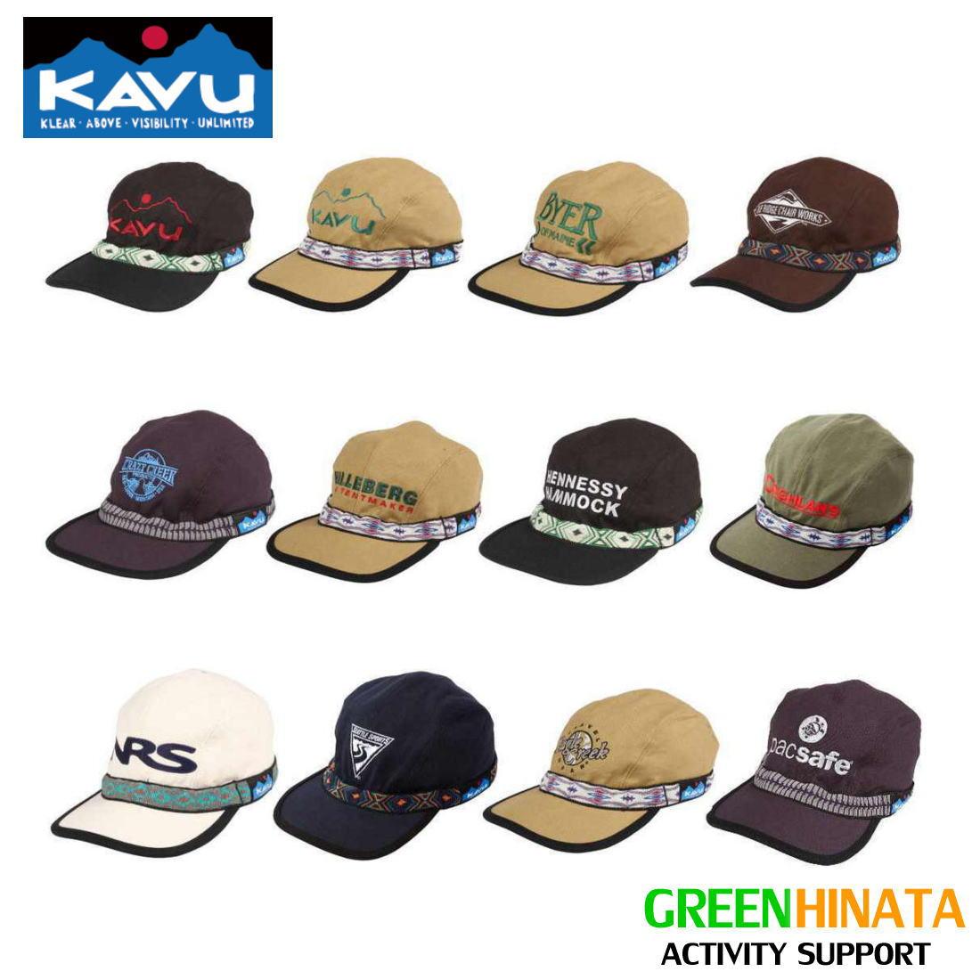 楽天市場 国内正規品 カブー エンブロイダリーストラップキャップ 帽子 Kavu Embroidery Strap Cap コットンキャップ グリーンヒナタ楽天市場店