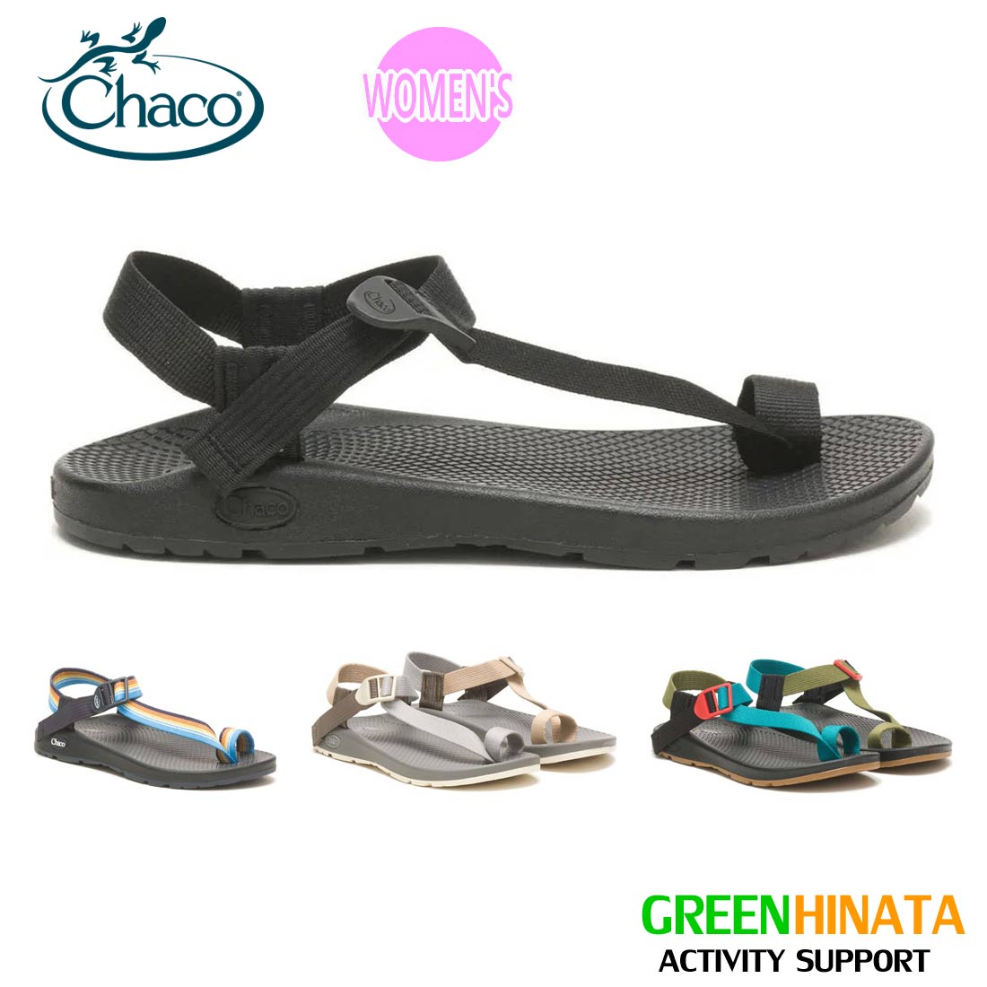 楽天市場】チャコ クラシック サンダル スポーツサンダル ブラック 黒