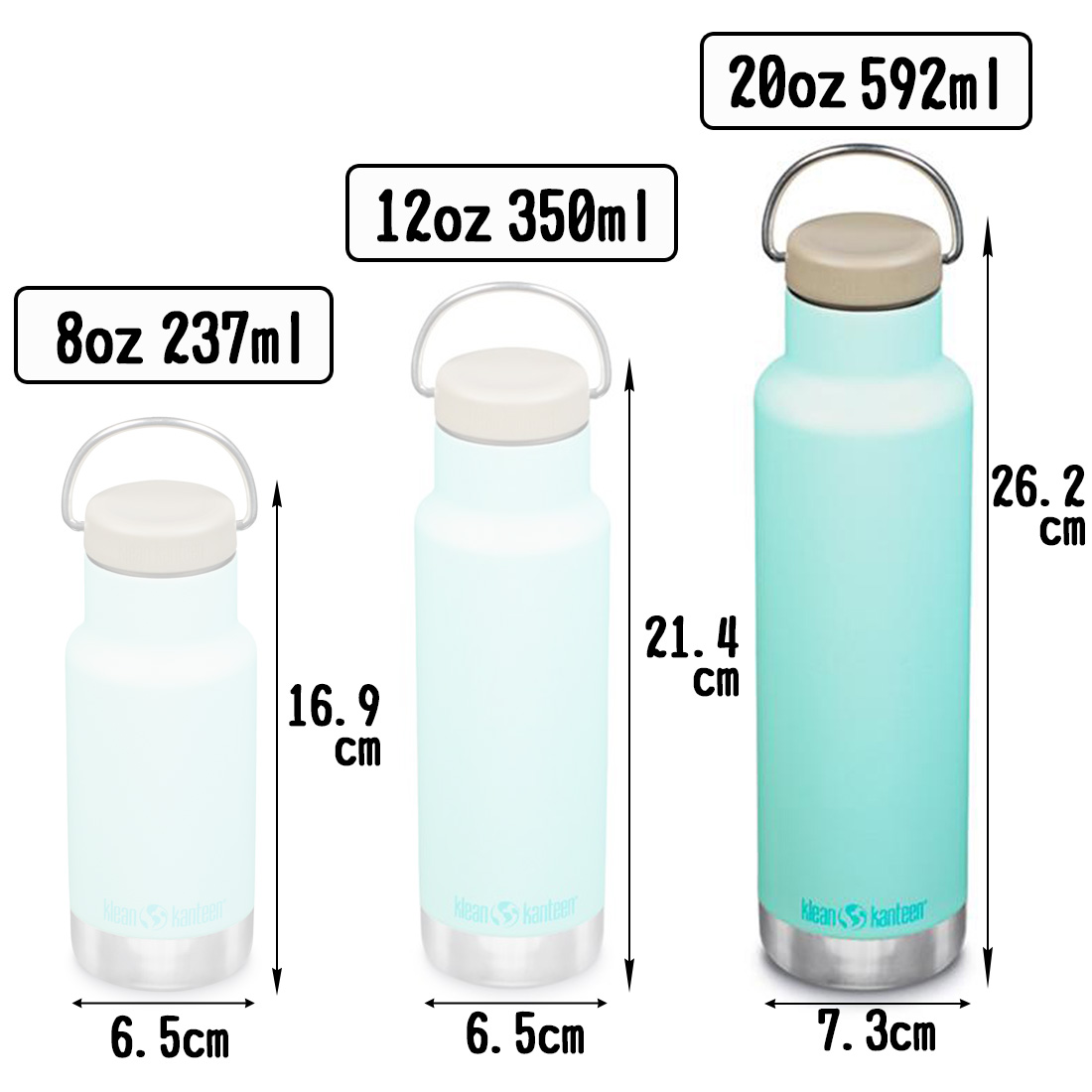 【国内正規品】 クリーンカンティーン クラシックインスレートナロー 20oz 保冷保温ボトル KLEANKANTEEN Insulated Classic 水筒 マグボトル