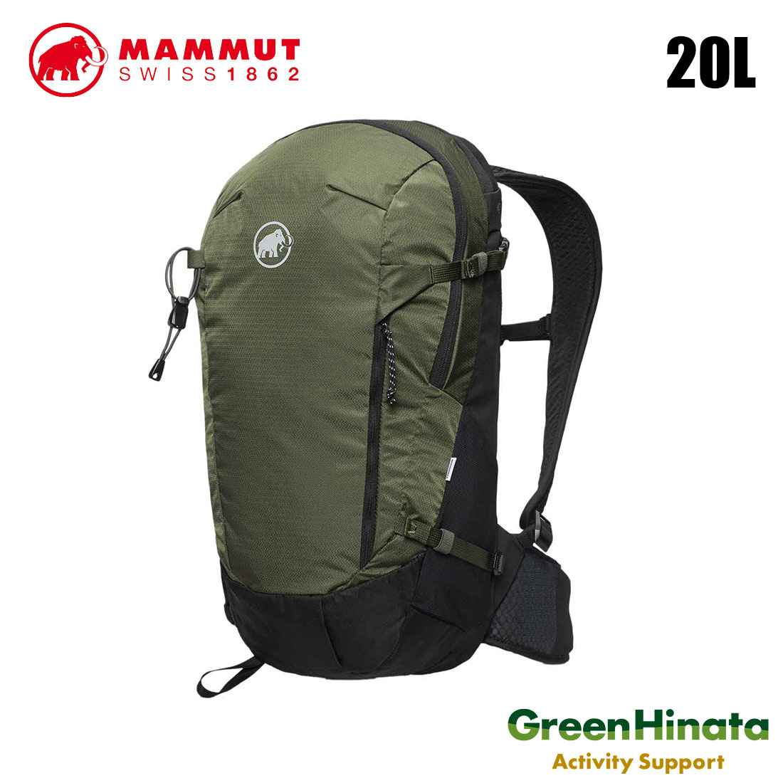 新品未使用】MAMMUT ファーナウ ハイク20 バックパック ブラック
