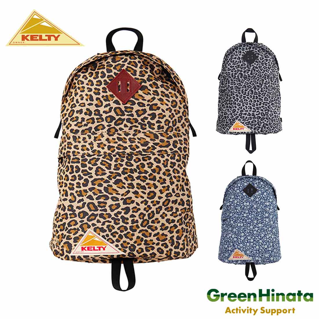 KELTY DP DAYPACK グレー ヒョウ柄 18L ケルティ KELTY DP DAYPACK DP・デイパック 18L メンズ