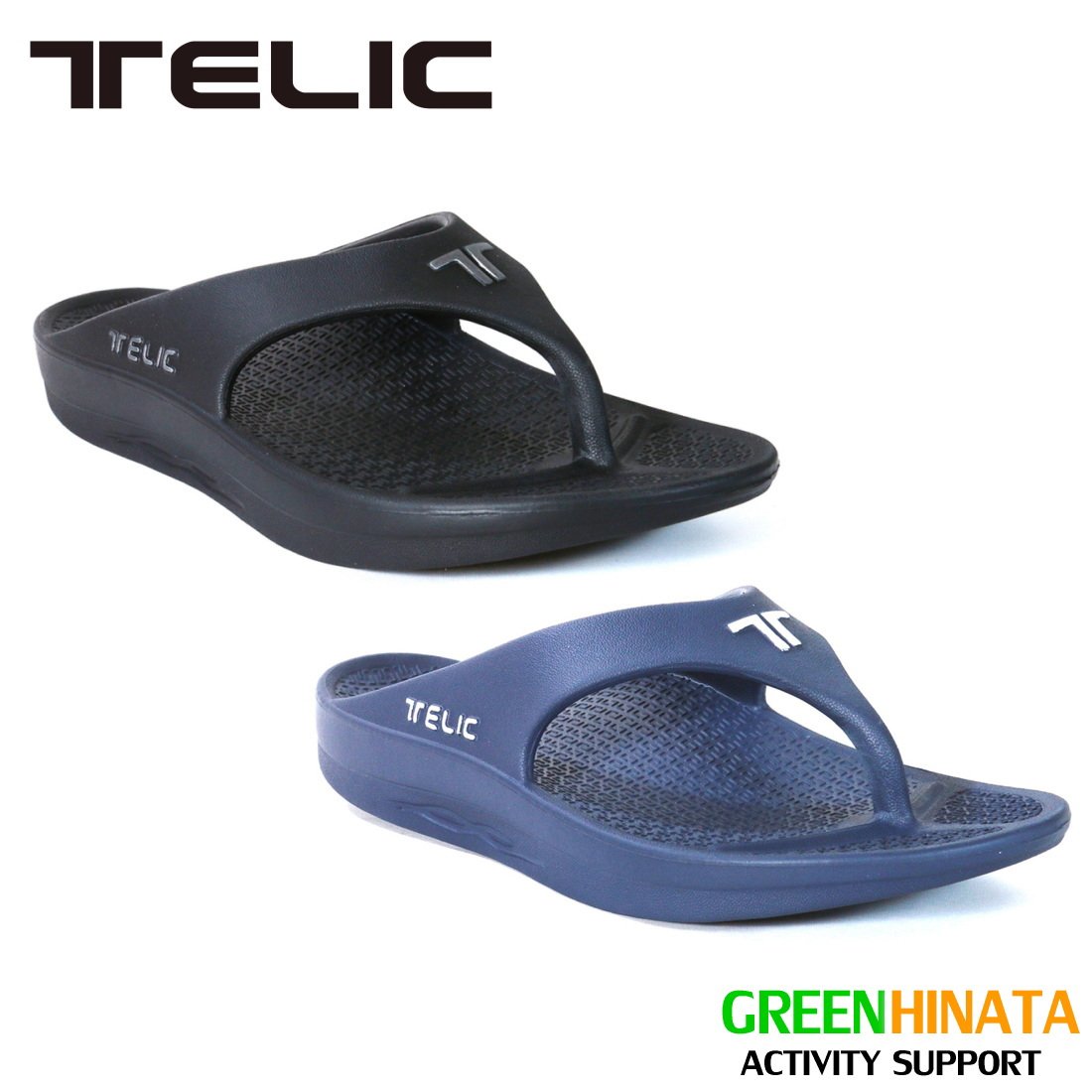 国内決めアイテム テリック ロゴタイプ衝突 フリップフロップ サンダル Telic Logo Impact Flip Flop Daemlu Cl