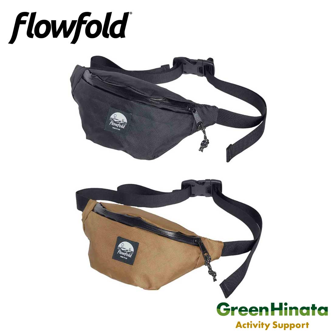 【国内正規品】 フローフォールド レベル ファニーパック スモール ボディバック Flowfold REBEL FANNY PACK_SMALL
