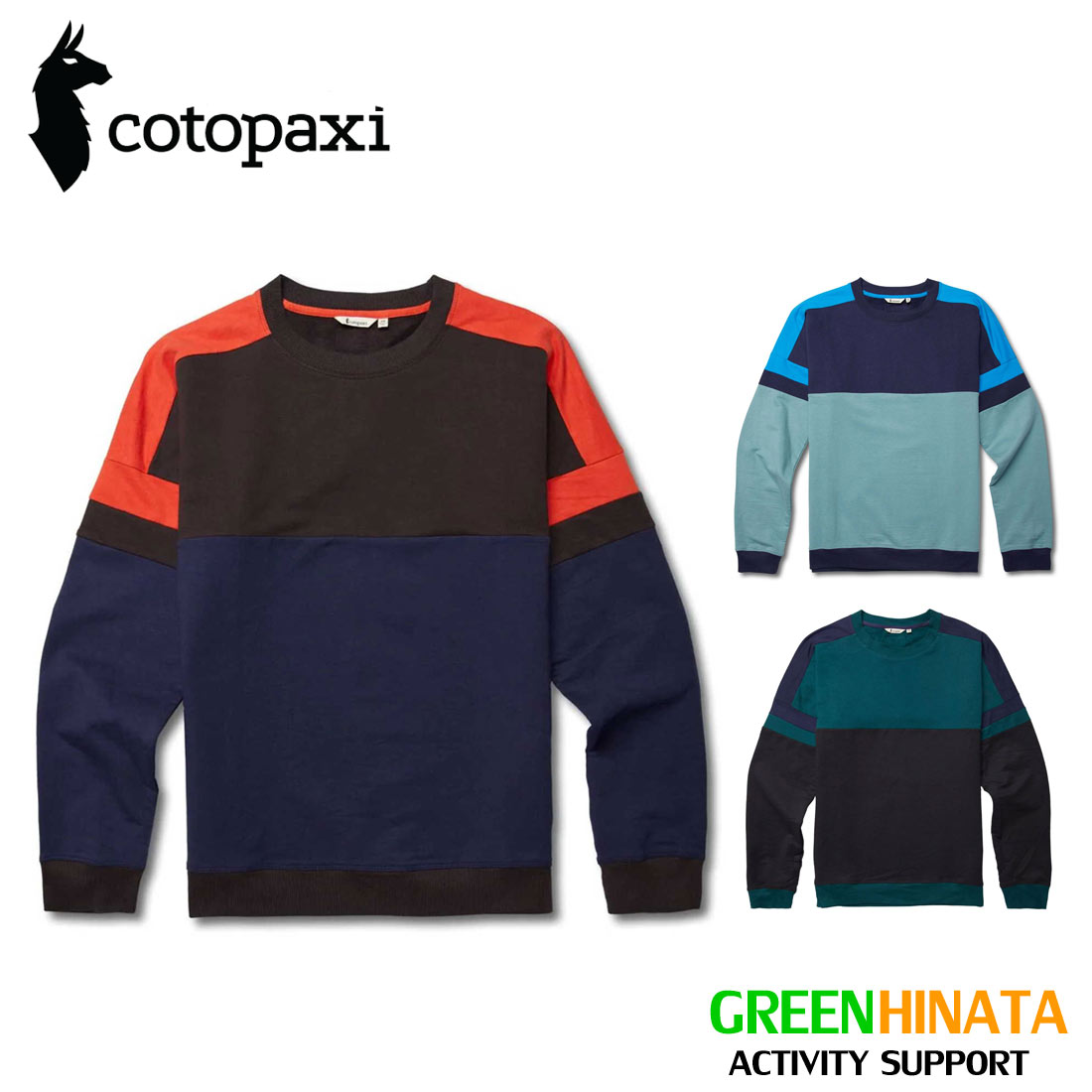 【国内正規品】 コトパクシ バンデラ スウェットシャツ メンズ 長袖 トレーナー Cotopaxi BANDERA SWEATSHIRT M 【S25】