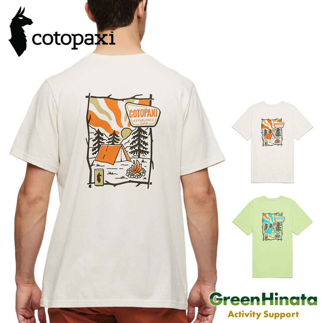 【国内正規品】 コトパクシ ティーシャツ キャンプ メンズ Tシャツ ロゴT Cotopaxi T-SHIRT CAMP LIFE POCKET_M 【S25】