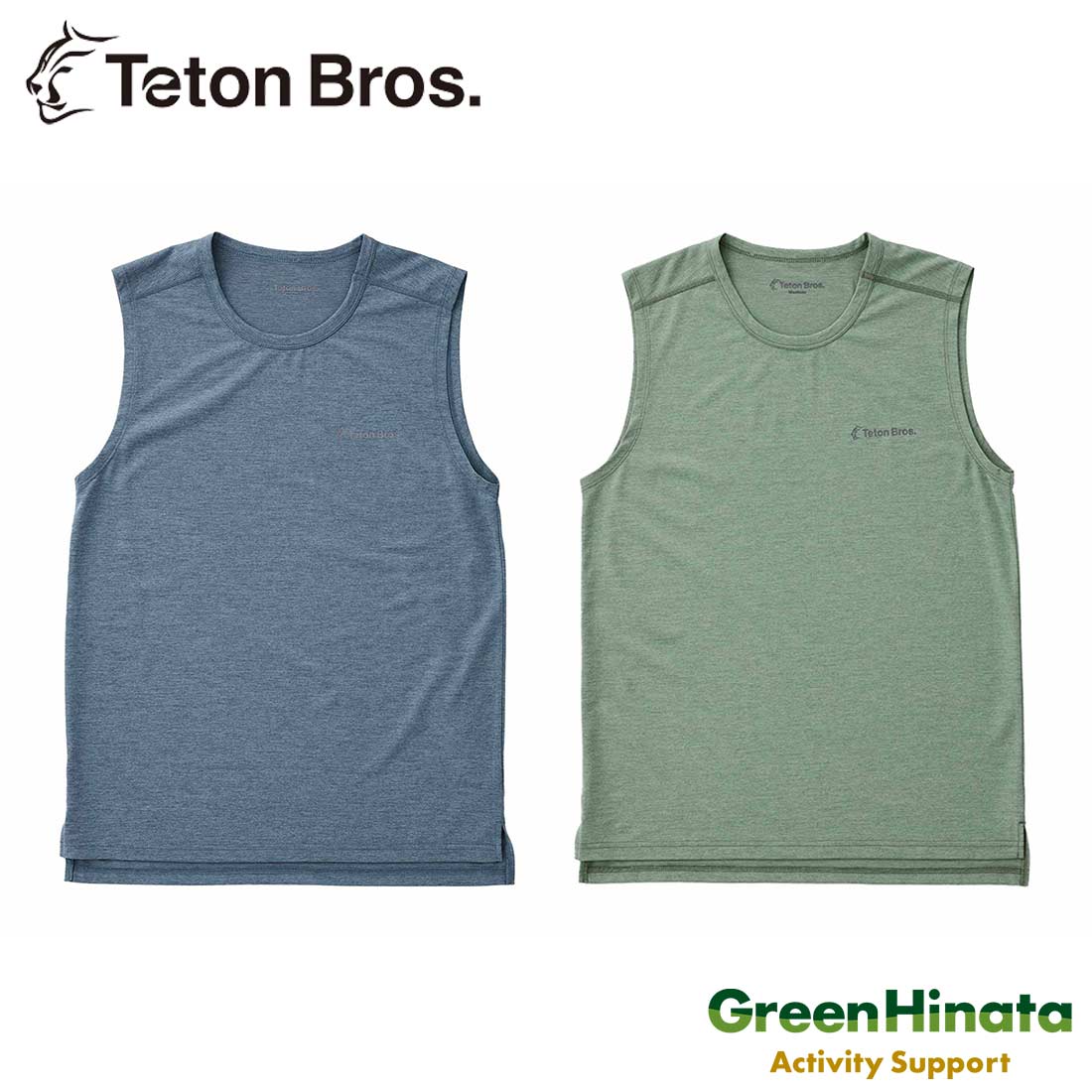 Teton Bros. VAPOR NON SLEEVE ユニセックス VAPOR L/S Men's ※返品交換不可商品