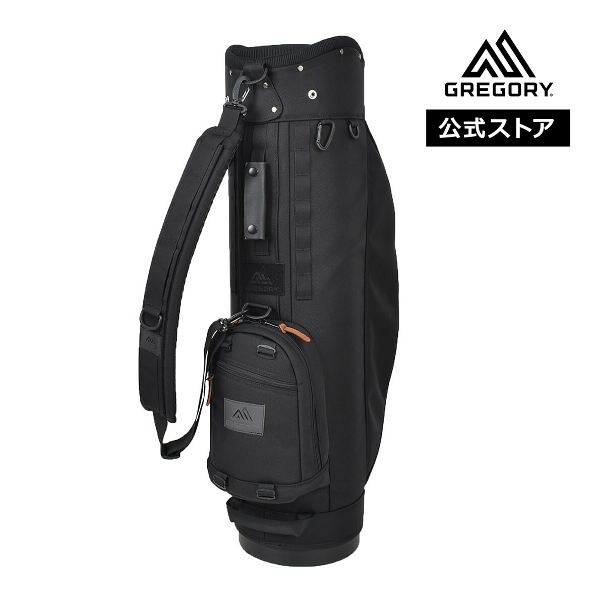 Taylor Made Gregoryコラボゴルフバッグ ブラック TaylorMade × GREGORY カートバッグ｜キャディバッグ