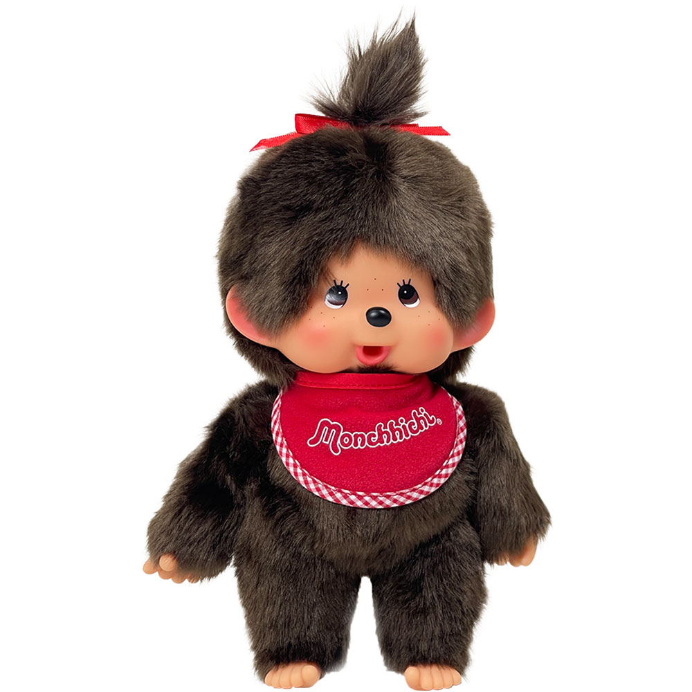 Classic Girl TWIN PIG TAIL Display Box - Monchhichi