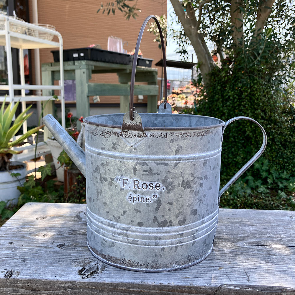 ガーデニング雑貨セット　ブリキジョーロ 楽天市場】じょうろ おしゃれ ジョウロ ブリキ ミニ 大容量