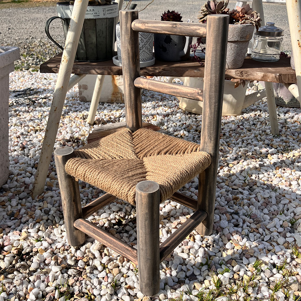 パリの雑貨屋 フラワーチェアー F-97 板座 天然木 ダイニングチェア パリの雑貨屋 フラワーチェアー F-97 板座 天然木 ダイニングチェア