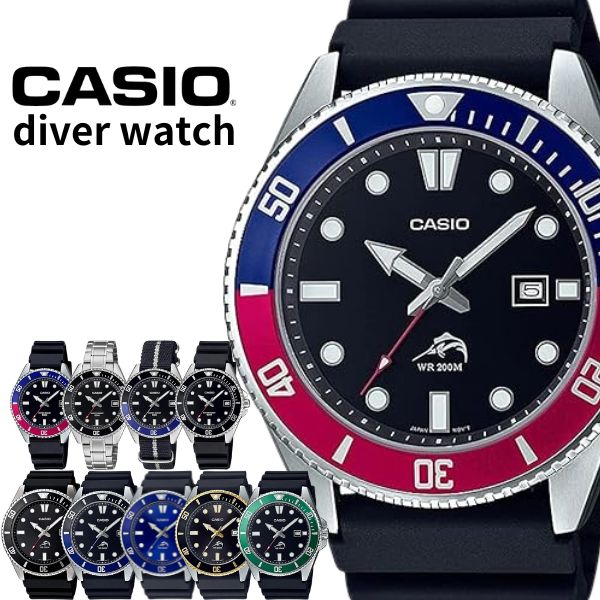 楽天市場】CASIO カシオ 腕時計 ダイバー メンズ 腕時計 海外