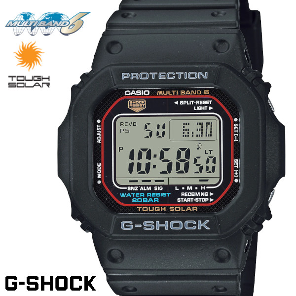 CASIO カシオ G-SHOCK ジーショック 電磁波ソーラー メンズ ウオッチ GW-M5610U-1 ORIGIN Ｇ－ＳＨＯＣＫ g-shock 黒いこと 黒 電磁波 手ごわいソーラー casio g-shock