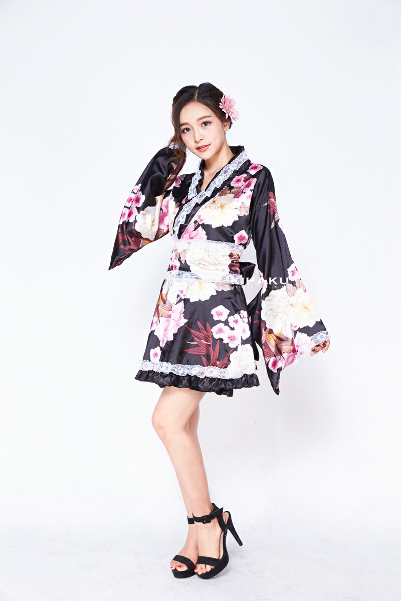 楽天市場 着物 浴衣 セット 花魁 レディース コスプレ 白レース ワンピース 着物ドレス ドレス ハロウィン 衣装 大人用 服 コスチューム エロい よさこい セクシー キャバドレス ミニドレス ミニ丈 和柄 T グリンファクトリー