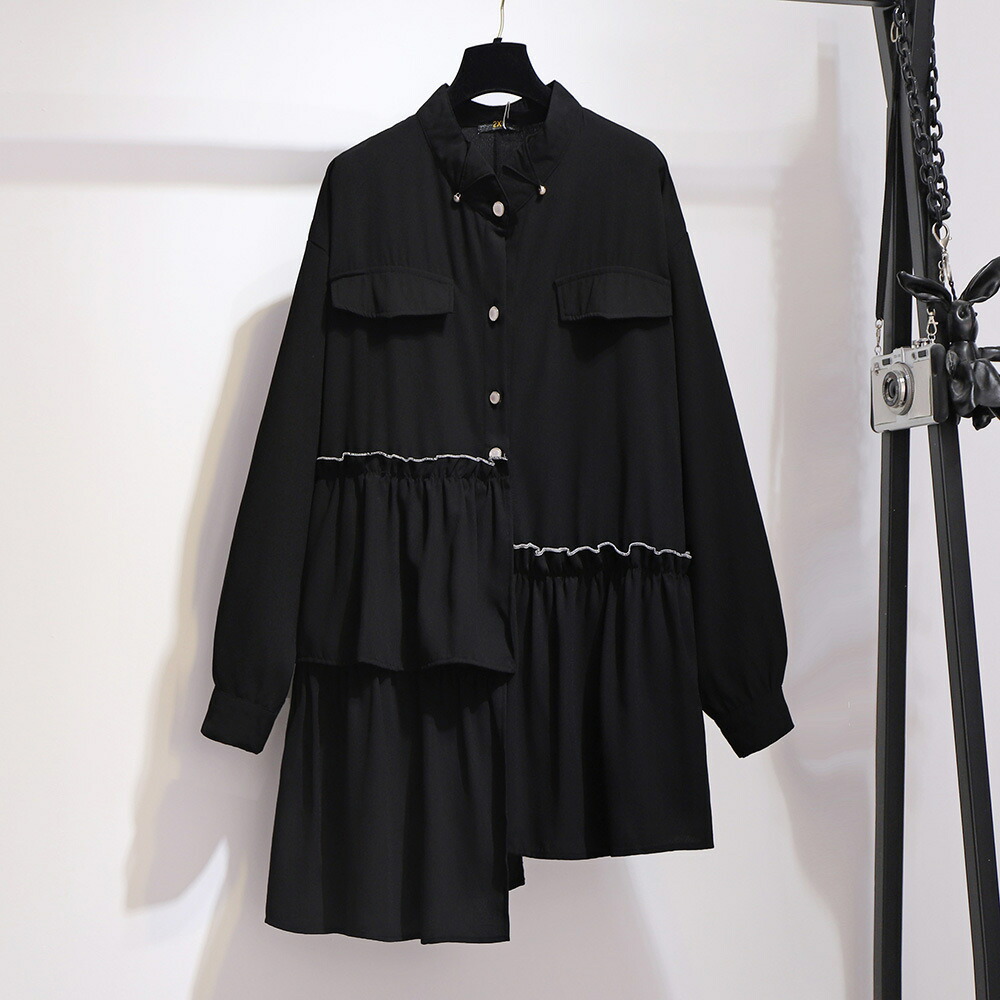 信託 2点2500円♡新作♡新品♡大きいサイズ♡ワッフル♡長袖トップス♡3Lサイズ