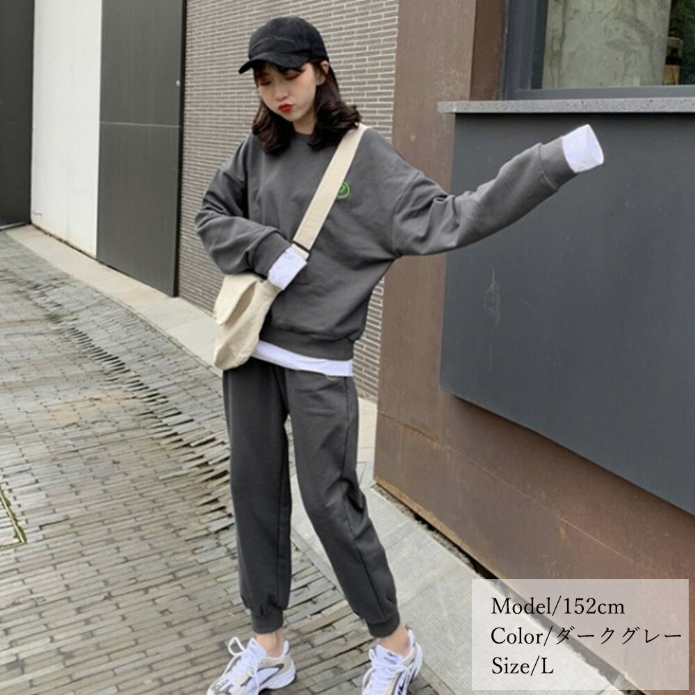 スウェット 一揃いアップ レディース セーター 長袖 運動衣装 ロング下穿 上下セット 韓国 ファッション 韓大局 お召しもの お召し 綺麗 微笑ましい 恰好良い レディースファッション お召 簡略 T Nobhillmusic Com