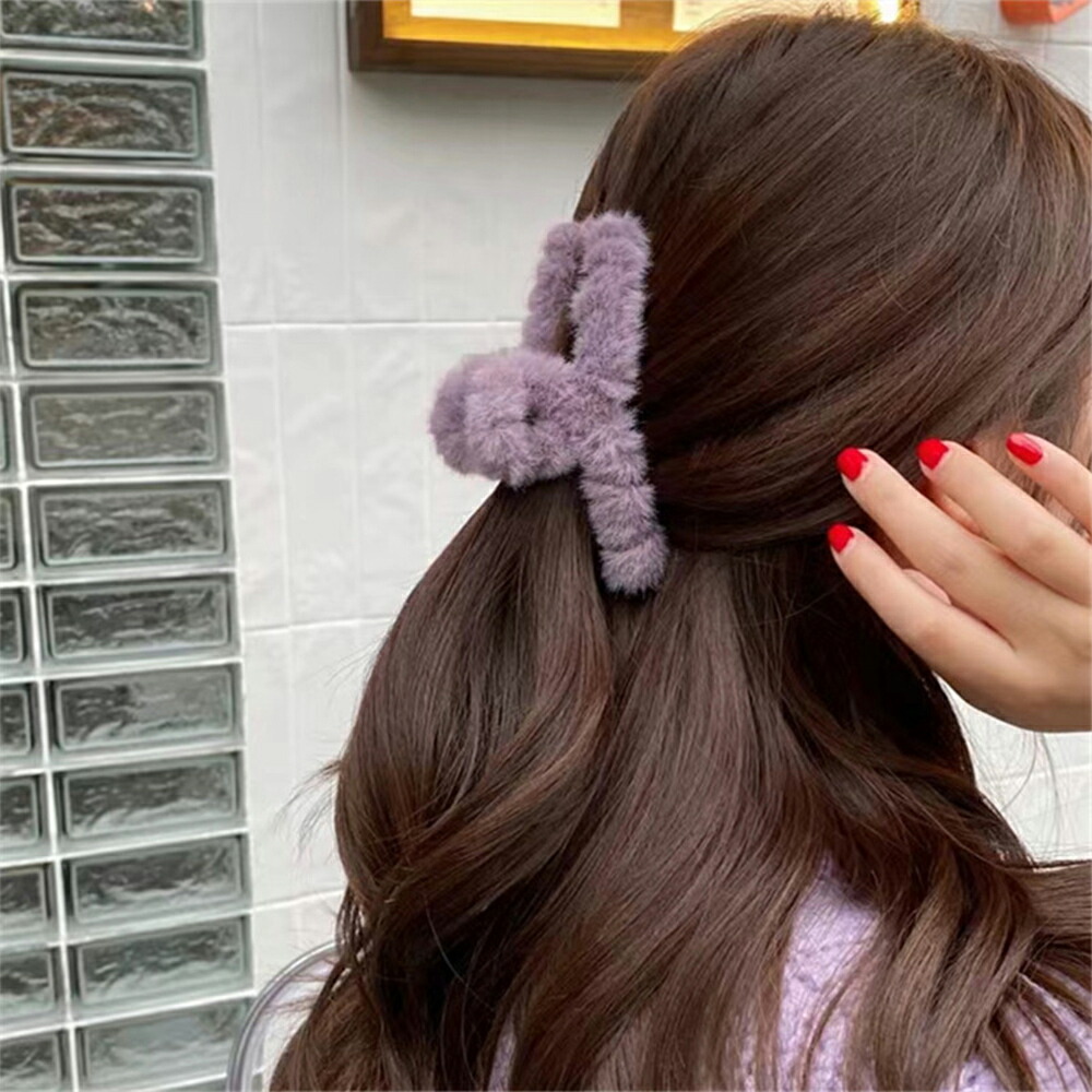 モコモコヘアクリップ 韓国風 バンスクリップ シンプル レディース かわいい 大人っぽい 簡単 T Educaps Com Br モコモコヘアクリップ 韓国風 バンスクリップ シンプル レディース かわいい 大人っぽい 簡単 T Educaps Com Br