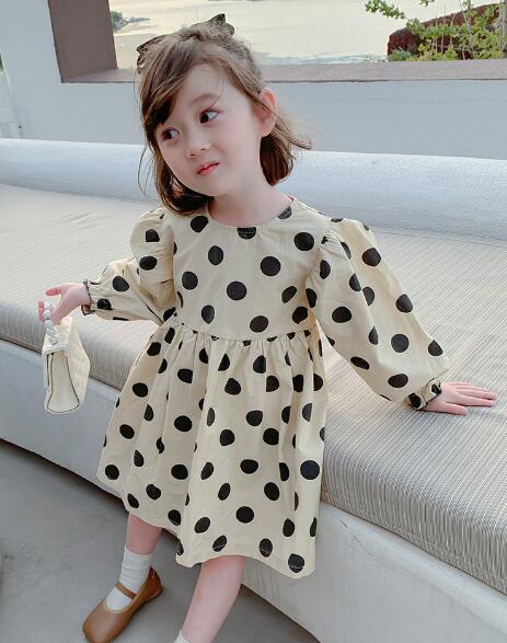 水玉 ドット 可愛い ワンピース キッズ 女の子 ファッション 綺麗 子供服 T Educaps Com Br