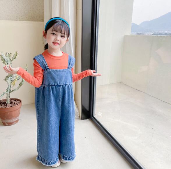 オーバーオール 女の子 デニム サロペット 可愛い 前後着用可 子供服 オールインワン T Giosenglish Com