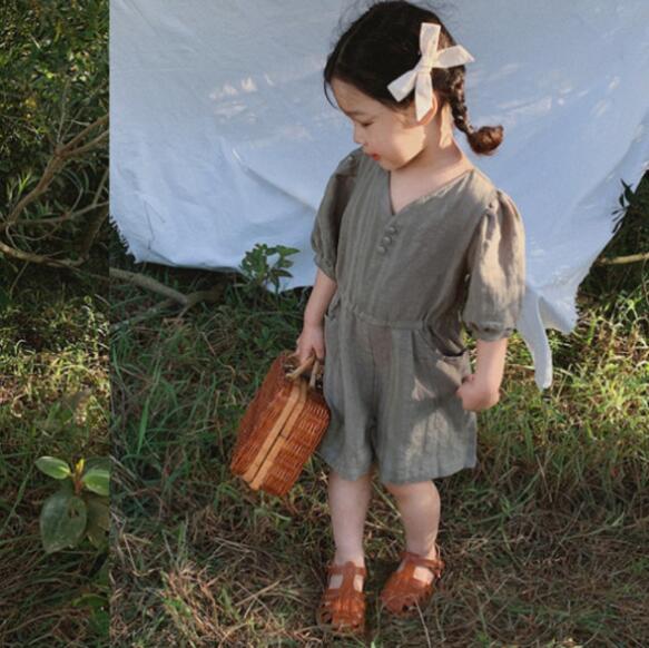 オーバーオール ガールズ 女の子 シンプル サロペット 可愛い 子供服 オールインワン T Educaps Com Br