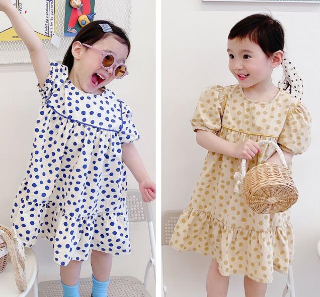 半袖 ワンピース キッズ 水玉 ドット ガールズ 女の子 子供服 ファッション T Corcoranglass Com
