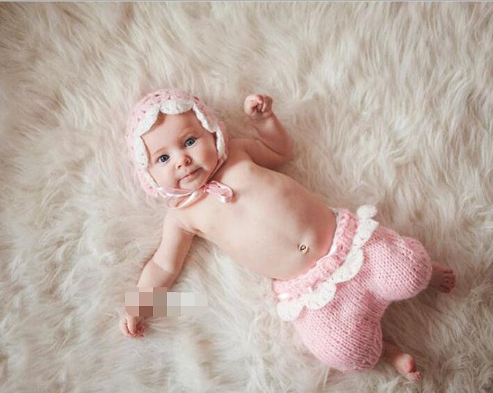 赤ちゃん 可愛い 手作り 写真の服 撮影 超かわいいイベビー服 生児 2点セット ニット T Letempslev K7a Com