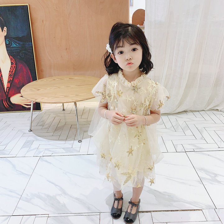 半袖 ワンピース 韓国子供服 キッズ ガールズ 女の子 ドレス 可愛い 結婚式 子供ドレス T Educaps Com Br