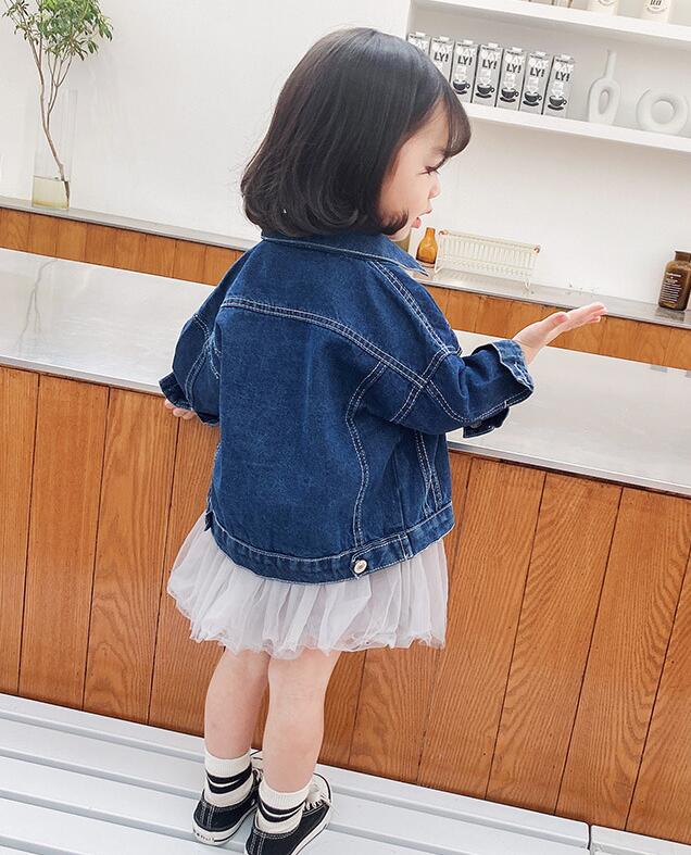 楽天市場 韓国ファッション 無地 デニム アウター ガールズ 女の子 ジャケット 子供服 T グリンファクトリー