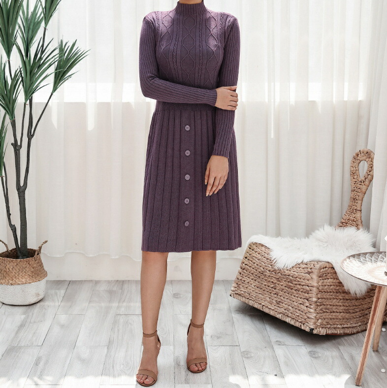 長袖 筋目 ジャージワンピース スエーター スコート レディース 韓国ファッション T Hotjobsafrica Org