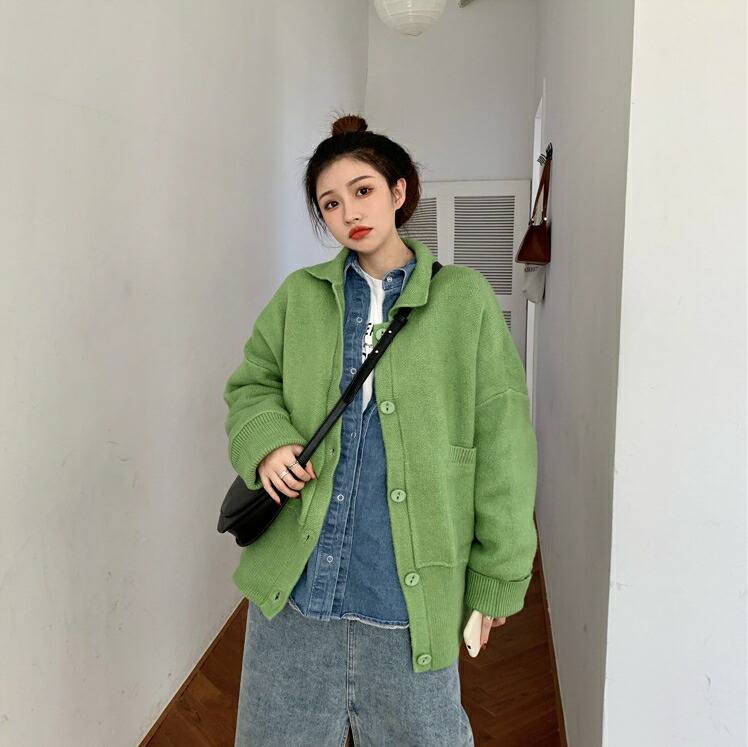 長袖 ニット アウター レディース トップス 韓国ファッション T Marcsdesign Com