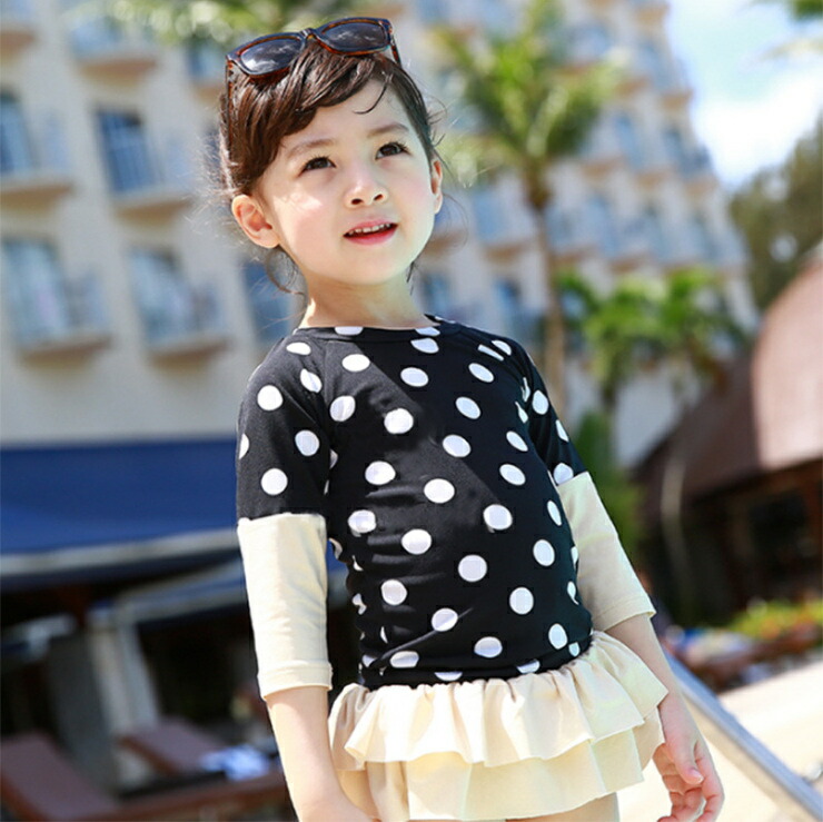 子供服 水着 ガールズ 女の子 長袖 パンツ 2点セット 韓国子供服 キッズ 可愛い T Gmofwi Com