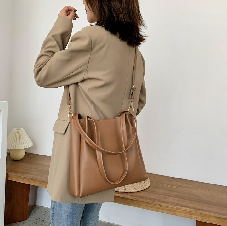 かばん ショルダーバッグ 壱ショルダーバッグ トートバッグ レディース 通勤 通学 単純 T Foxunivers Com