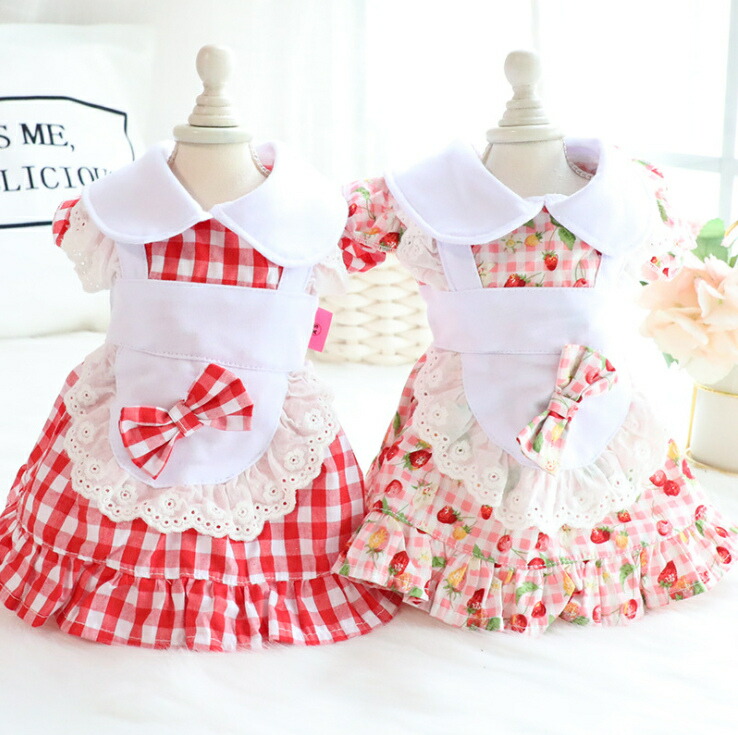 ワンピース 猫服 可愛い 小中型犬服 犬猫洋服 ペット用品 ドッグウェア 猫雑貨 可愛い 犬服 T Crunchusers Com