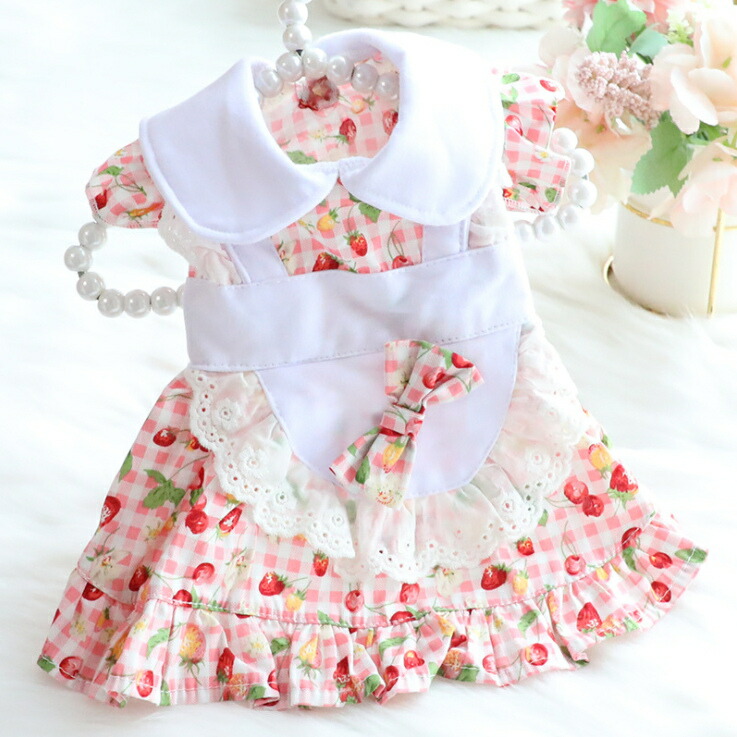 ワンピース 猫服 可愛い 小中型犬服 犬猫洋服 ペット用品 ドッグウェア 猫雑貨 可愛い 犬服 T Marcsdesign Com