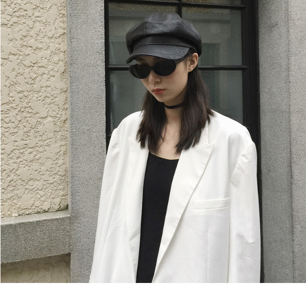 帽子 ハット ベレー帽 Pu クラシック 韓国ファッション 無地 流行 レディース オシャレ T Educaps Com Br