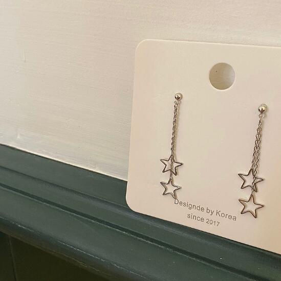 ピアス 装身具 スター ロング比い 韓国モード ビンテージ T Hotjobsafrica Org