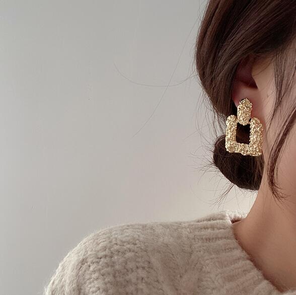 ピアス 付属品 壮語 ジオメトリー 韓国モード 金属元素 ビンテージ T Hotjobsafrica Org
