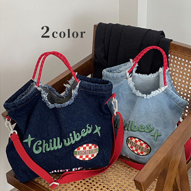 DENIM 刺繍デザインショルダーバッグ 楽天市場】[DENIM MUSEUM] レース刺繍×蝶モチーフオリジナルニッチ