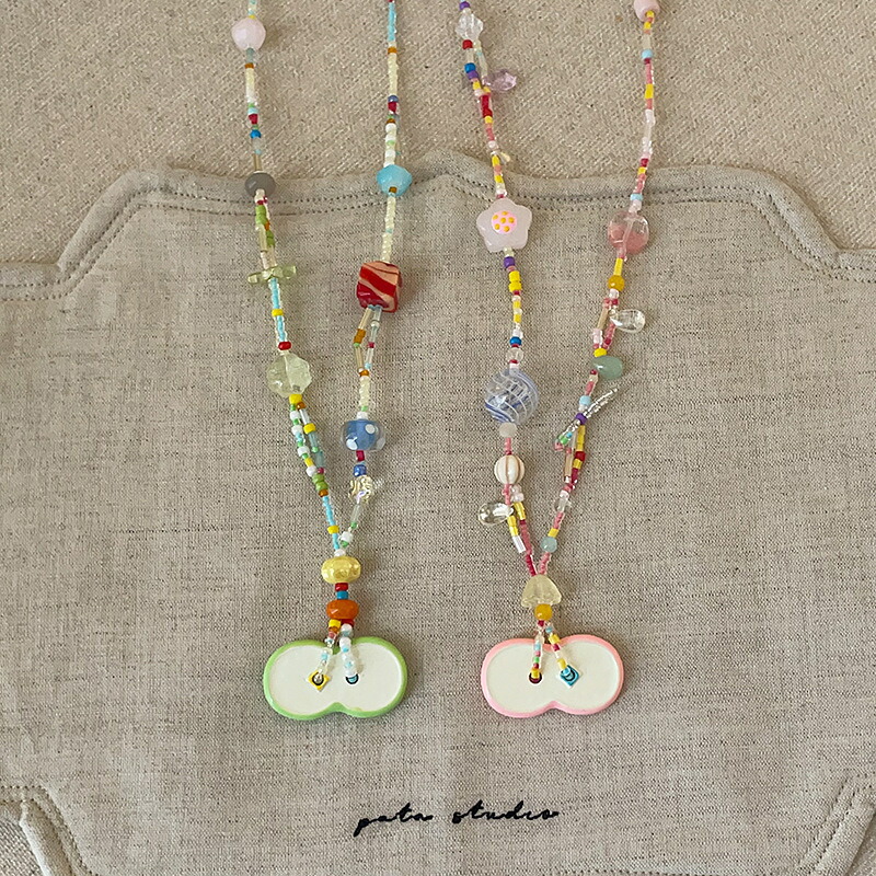 楽天市場】Q-pot. / ラズベリーパンケーキネックレス キューポット