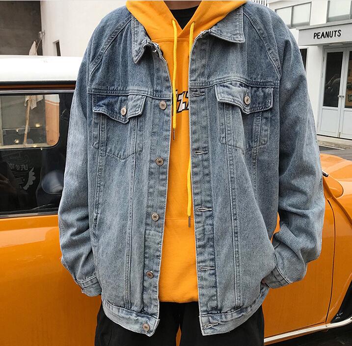 デニムブルゾン メンズ のっそり 韓国風習 彼氏 ジャケット 一番目 上着 T Hotjobsafrica Org