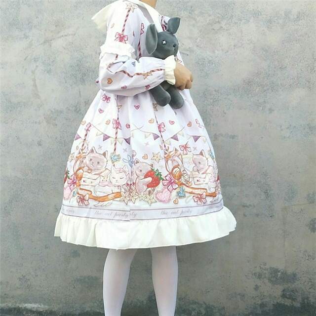 レディース ワンピース Aライン ロリータ クラシカル ワンピ ゴシック T Crunchusers Com