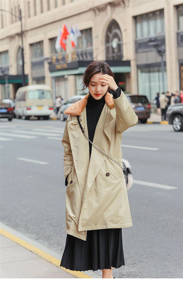 韓国流行り物 ルーズウインドブレーカーウォームコート T Hotjobsafrica Org