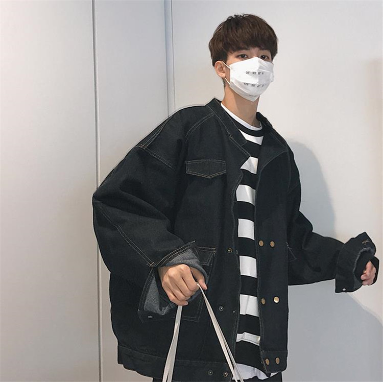 楽天市場 韓国ファッション メンズ ジャケット デニム アウター 原宿系 トレンド シンプル 上質 T グリンファクトリー